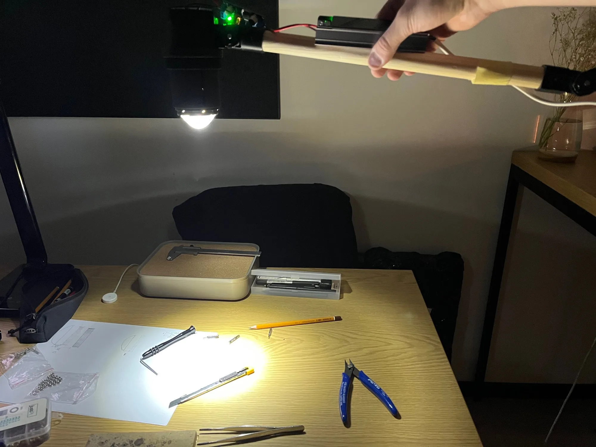 FOCAL — first light in the workshop